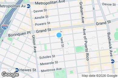 Map image of the property - Maujer Street