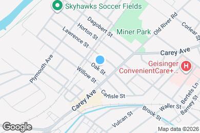Map image of the property - 25 Oak St