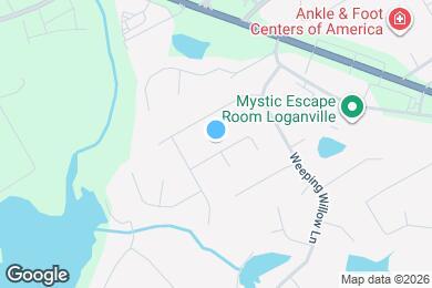 Map image of the property - 593 Red Tip Ln
