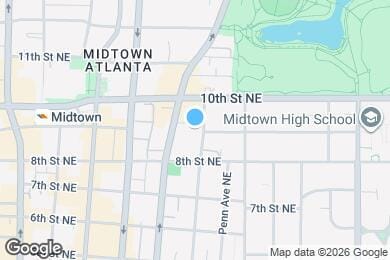 Map image of the property - 952 Myrtle St NE