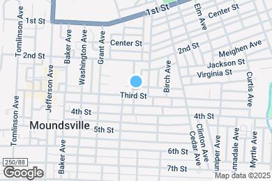 Map image of the property - 1300 Third St