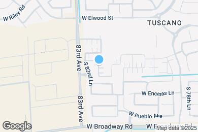 Map image of the property - 3929 S 82nd Dr