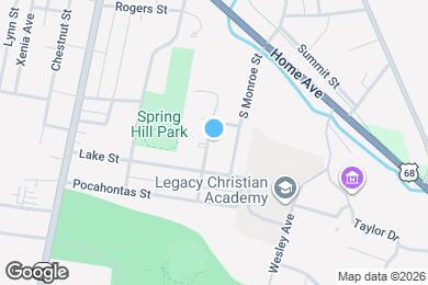 Map image of the property - 985 McDowell St