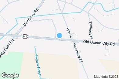 Map image of the property - 111 Old Ocean City Rd