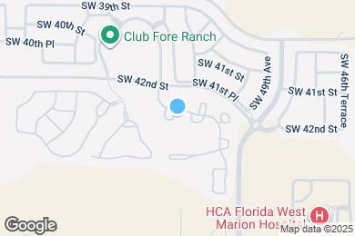 Map image of the property - 4219 SW 55th Cir