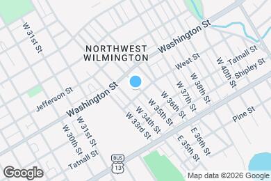 Map image of the property - 204 W 35th St