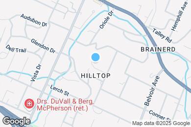 Map image of the property - 3703 Chula Vista Dr