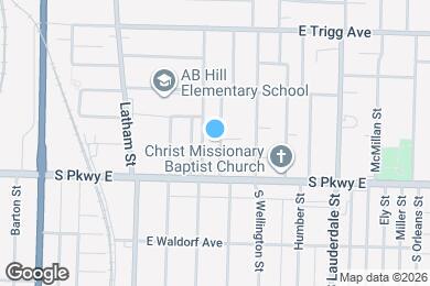 Map image of the property - 1415 Aste St