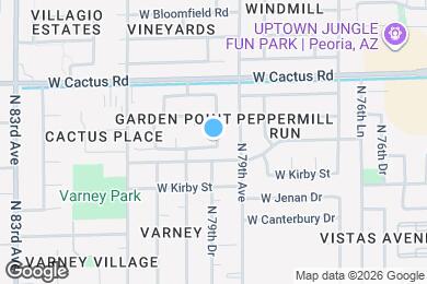 Map image of the property - 7922 W Laurel Ln