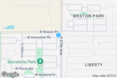 Map image of the property - 5305 S 27th Dr