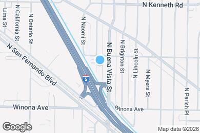 Map image of the property - 2666 N Frederic St