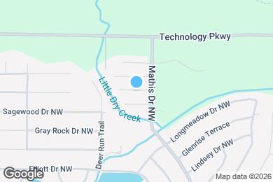 Map image of the property - 9 Pebblecreek Dr NW