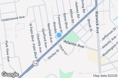 Map image of the property - 637 Post Rd