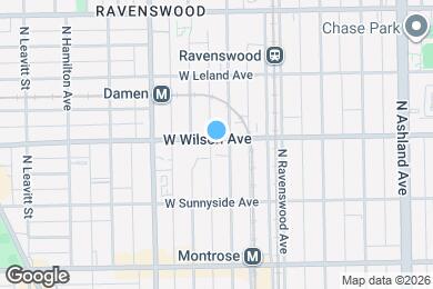 Map image of the property - 1901 W Wilson Ave
