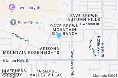 Map image of the property - 2235 E Morrow Dr