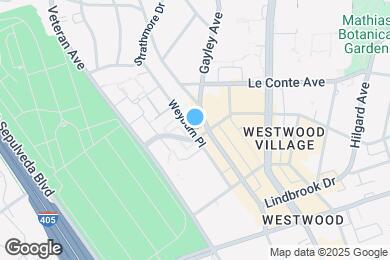 Map image of the property - 959 Gayley Ave