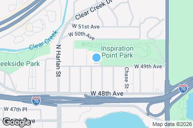 Map image of the property - 5701 W 49th Ave