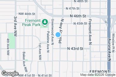 Map image of the property - 4333 Phinney Ave N