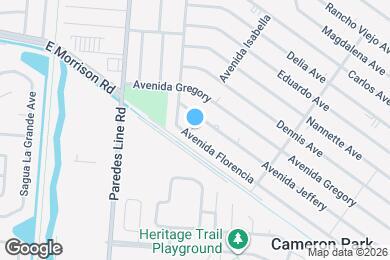 Map image of the property - 2420 Florencia Ave