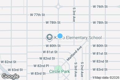 Map image of the property - 2520 W 79th St