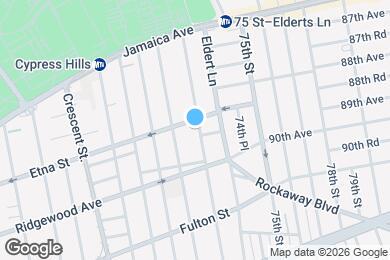 Map image of the property - GRANT AVENUE