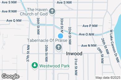 Map image of the property - 1461 33rd St NW