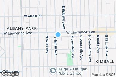 Map image of the property - 3750 W Giddings St