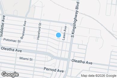Map image of the property - 4935 Fairview Ave