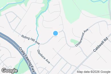 Map image of the property - 14116 Riding Hill Ave