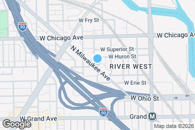 Map image of the property - 701 N Milwaukee Ave