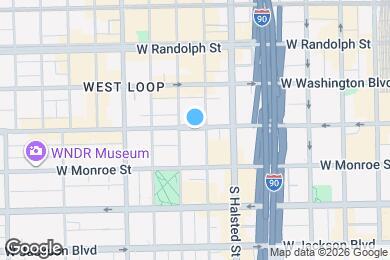 Map image of the property - 853 W Madison St