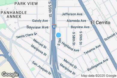 Map image of the property - 5541 Highland Ave