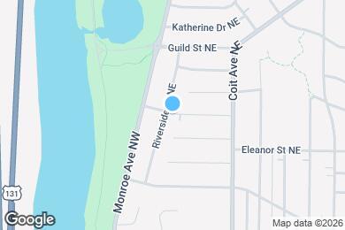Map image of the property - 2230 Riverside Dr NE