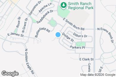 Map image of the property - 7652 N Wyatt Earp Ave