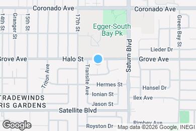 Map image of the property - 1318 Halley Ct