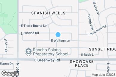 Map image of the property - 5826 E Waltann Ln