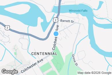 Map image of the property - 411 Colchester Ave
