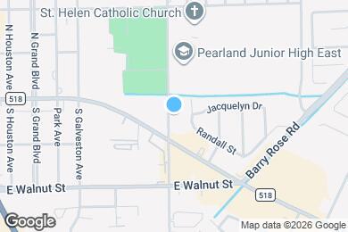 Map image of the property - Cottage Grove Apartments of Pearland