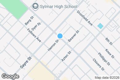 Map image of the property - 12877 Borden Ave