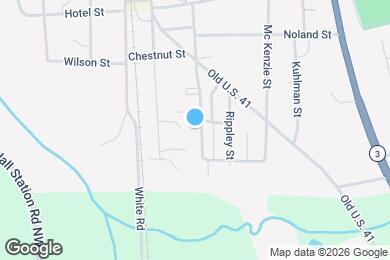 Map image of the property - 246 Lawrence St