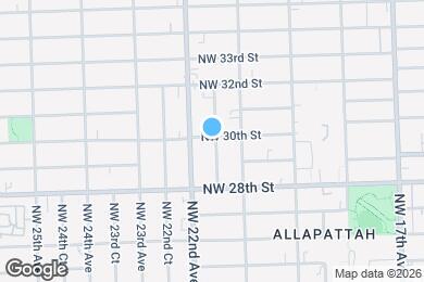 Map image of the property - 2160 NW 30th St