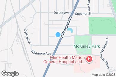 Map image of the property - 841 S Prospect St