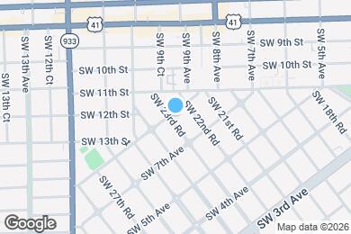 Map image of the property - 825 SW 23rd Rd