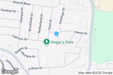 Map image of the property - 1010 Wingate St