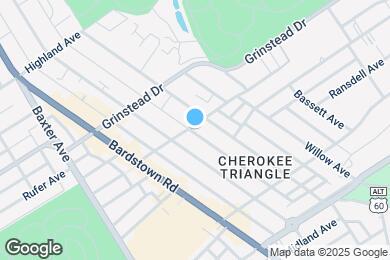 Map image of the property - 2116 Patterson Ave