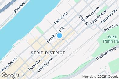 Map image of the property - 2545 Penn Ave