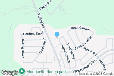 Map image of the property - 12823 Point Bell