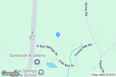 Map image of the property - 819 N Bay Overlook