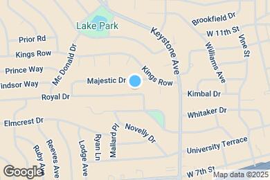 Map image of the property - 1355 Royal Dr