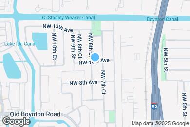Map image of the property - 1020 NW 8th St